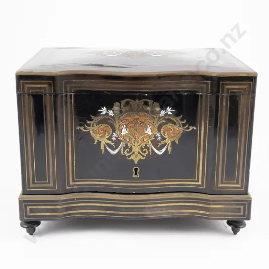 C19th French Boulle Decanter Box