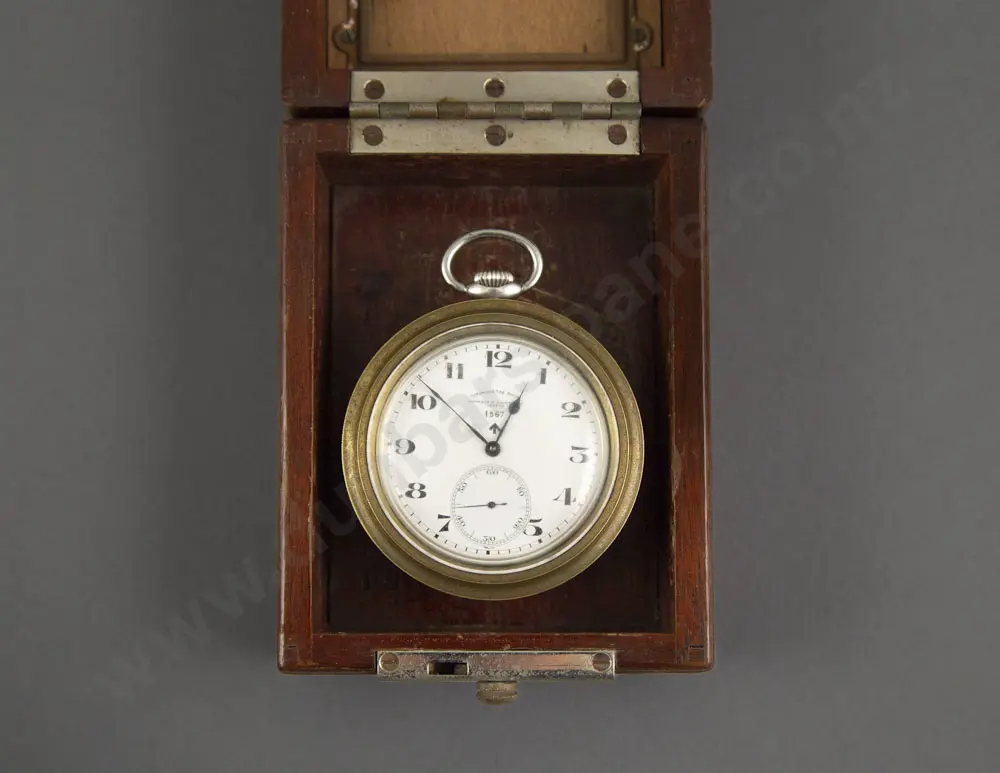 Rare Large Keyless Deck Chronometer Royal 1567 By Vacheron & Constantin Geneva Image 1++