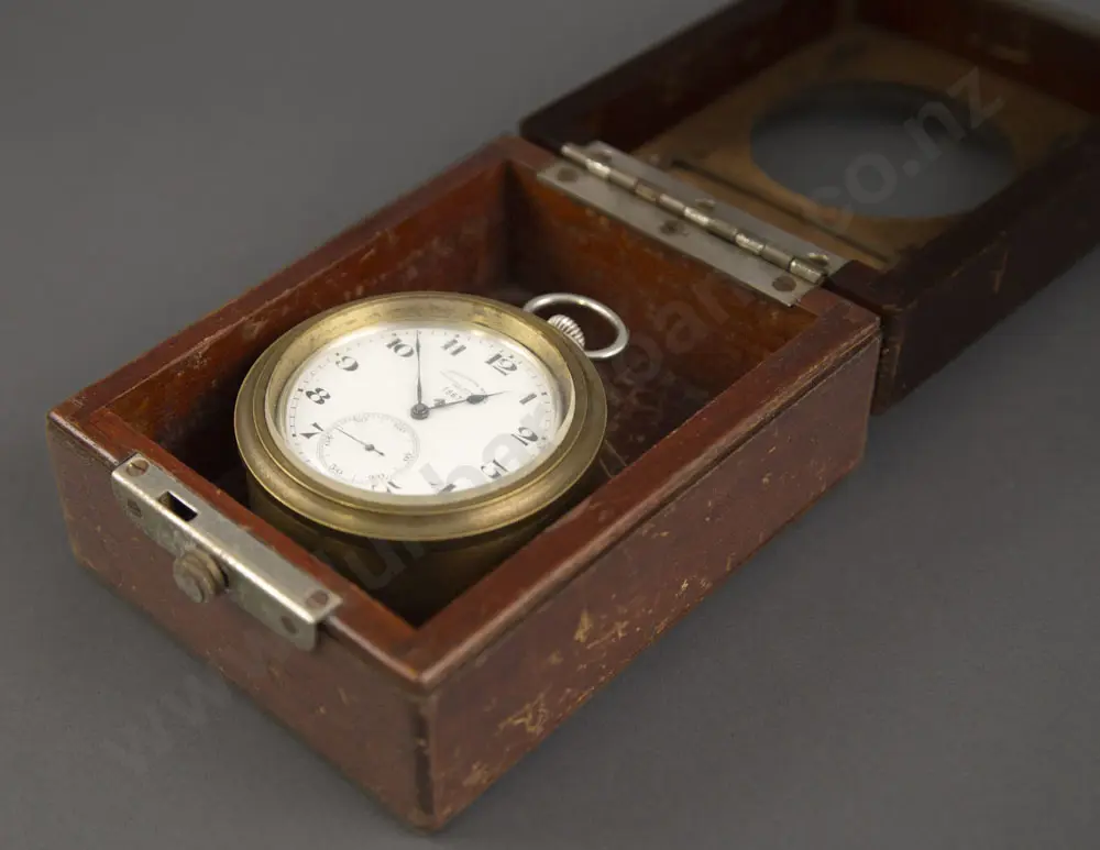 Rare Large Keyless Deck Chronometer Royal 1567 By Vacheron & Constantin Geneva Image 1++