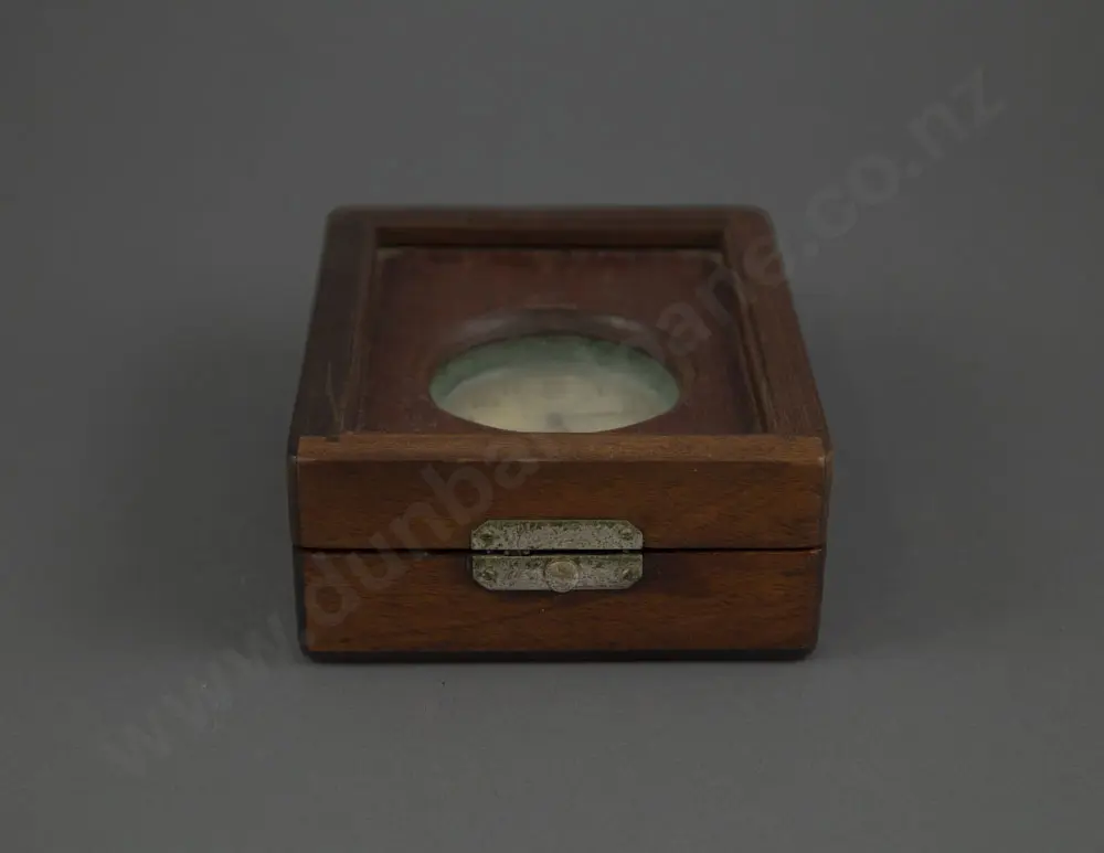 Cased WWII US Navy Ships Chronometer Deck Watch By Hamilton Image 1++