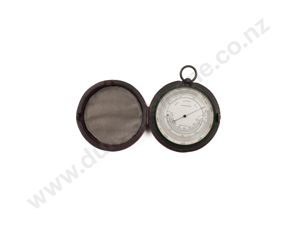 Late C19th Pocket Barometer Image 1++