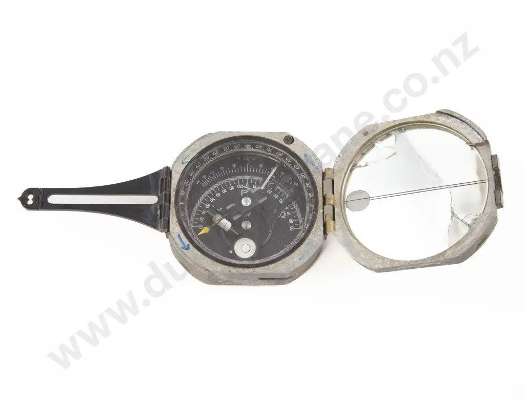 D W Brunton's 1894 Patent Pocket Transit Compass Image 1++