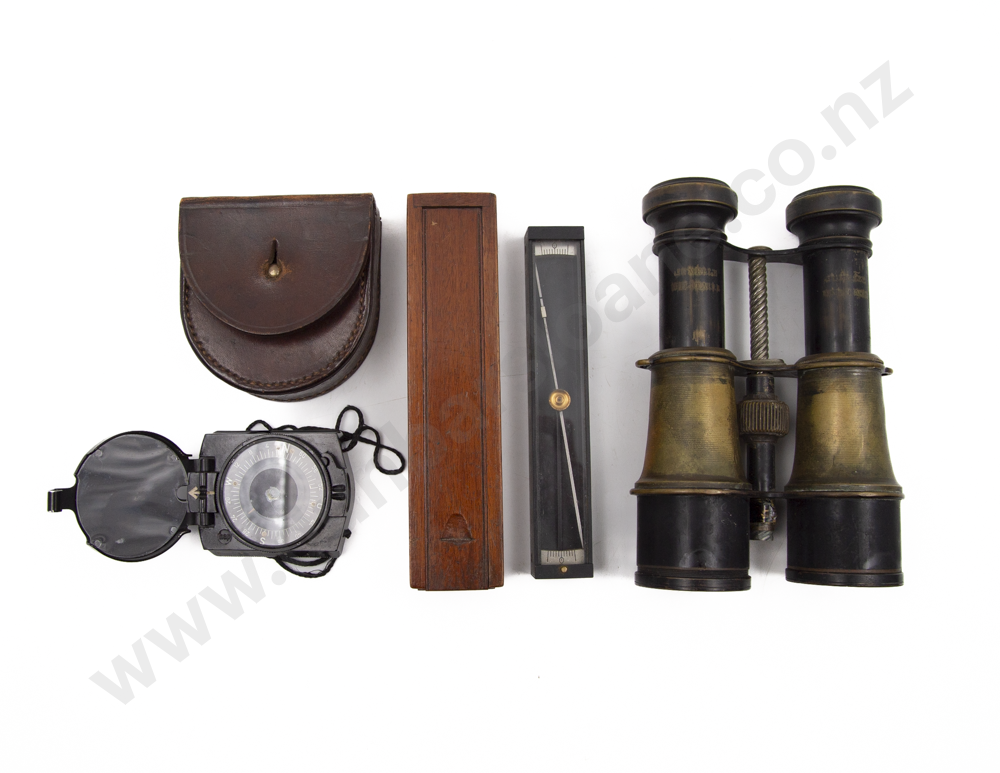 Pair Of Vintage French Military Field Glasses Image 1++