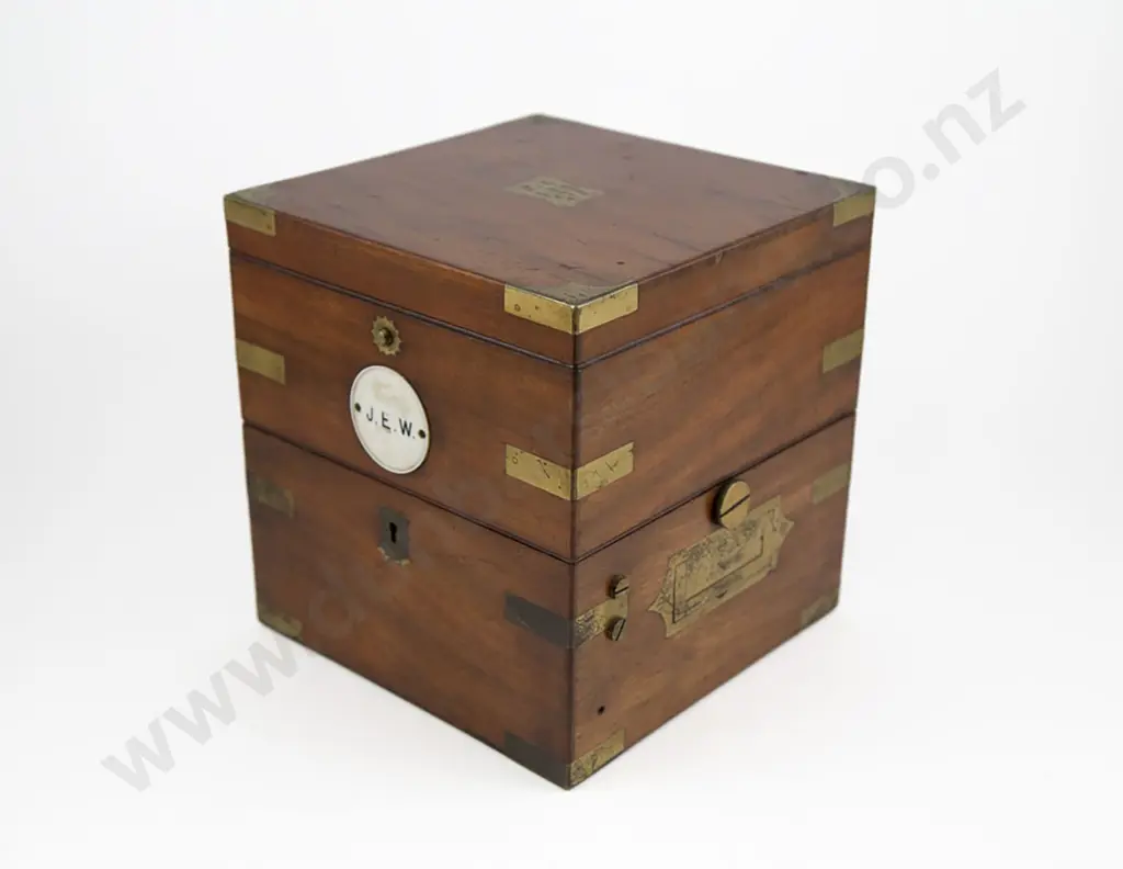 C19th Marine Chronometer By Ogden of Harrogate Image 1++