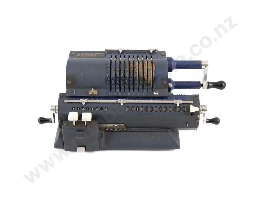 Vintage Swedish Odhner Adding Machine Image 1++