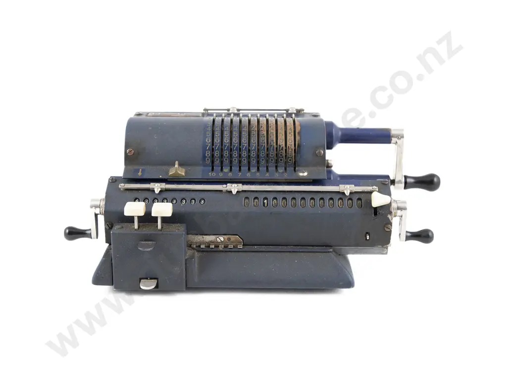 Vintage Swedish Odhner Adding Machine Image 1++
