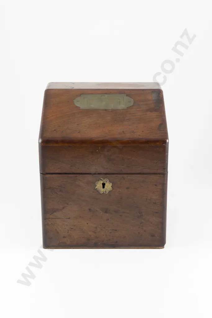 Victorian Mahogany Ships Doctor's Medicine Chest Image 1++