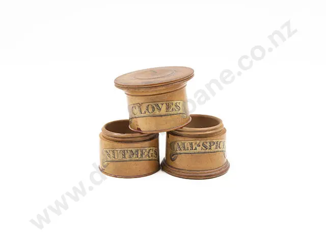 Victorian Treen Spice Container Image 1++