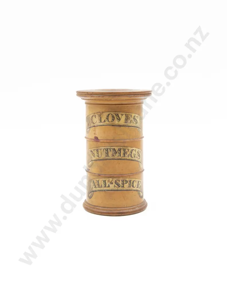 Victorian Treen Spice Container Image 1++