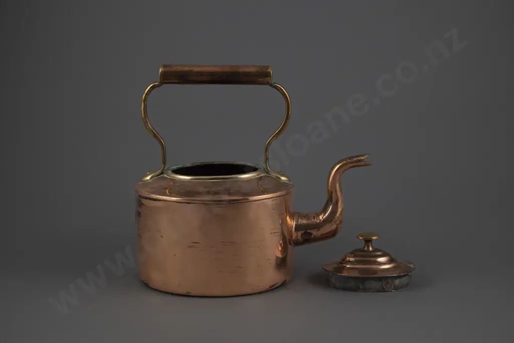 Small Vict Copper Sauce Pot Image 1++