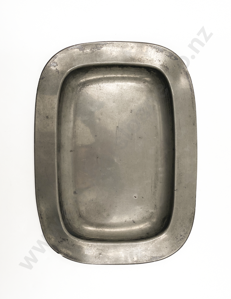 Late C18th/Early C19th Pewter Plate By Compton of London Image 1++