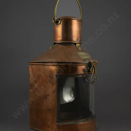 Meteorite 62069 Copper Ships Lamp