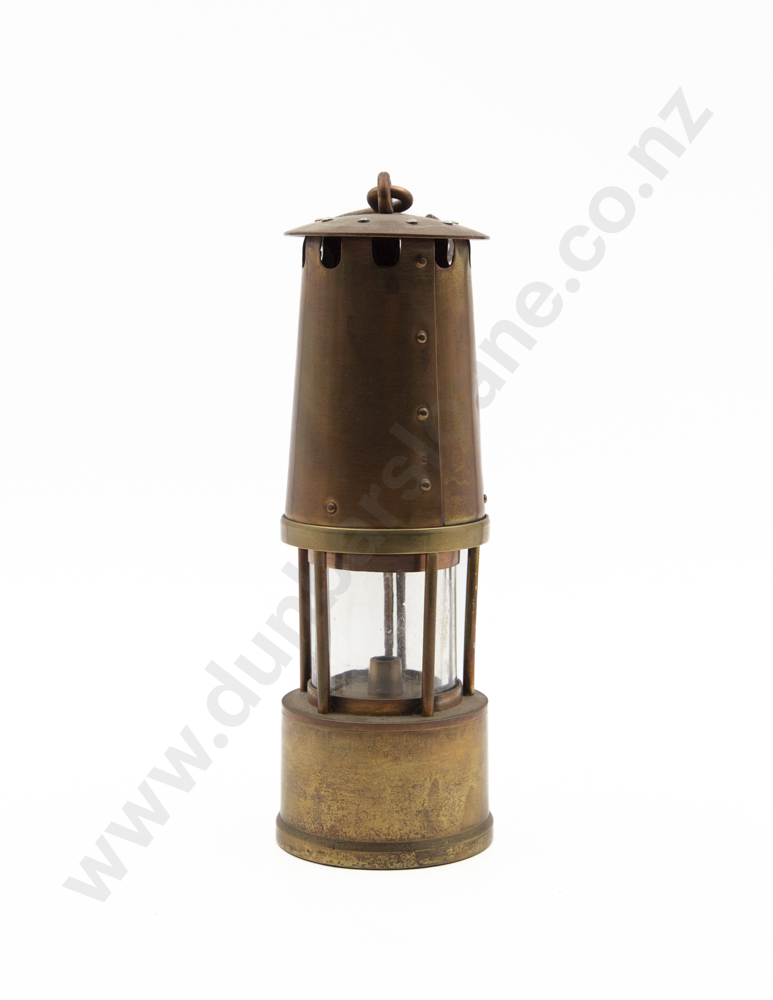 Vintage Brass Miners Lamp By The Protector Lamp & Lighting Co Ltd Image 1++