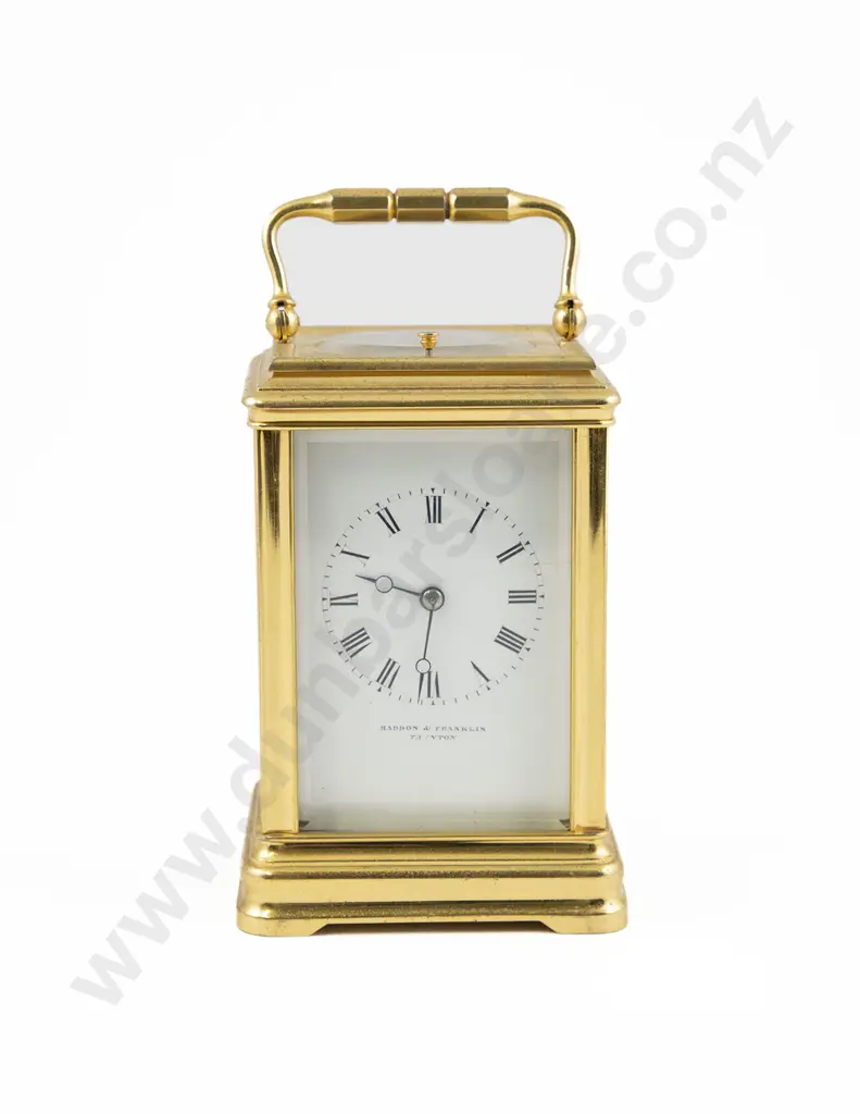 Brass Cased Carriage Clock Image 1++