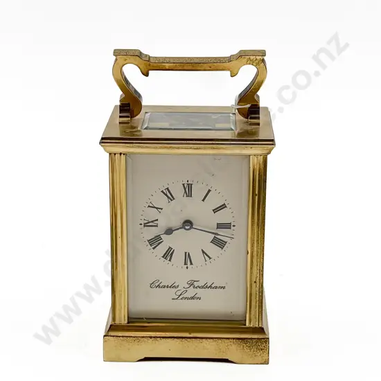 French Brass Carriage Clock