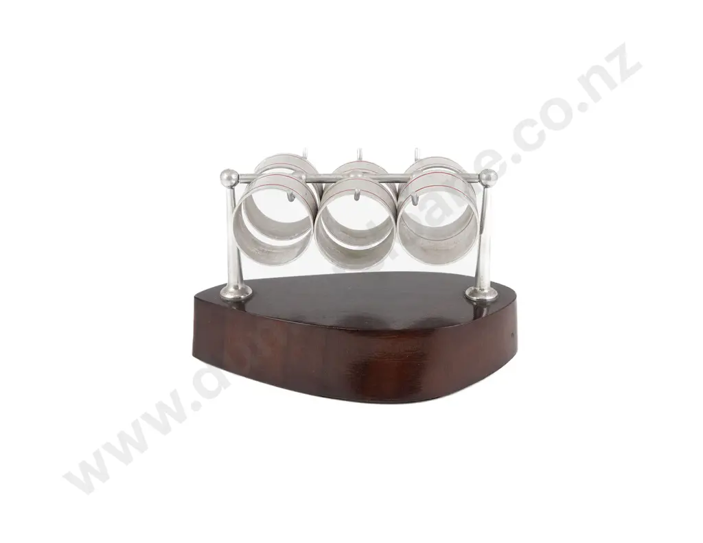 Set Of 6 Napkin Rings Made From A WWII Messerschmitt Image 1++