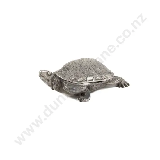 Novelty S/Plate Tortoise Inkwell