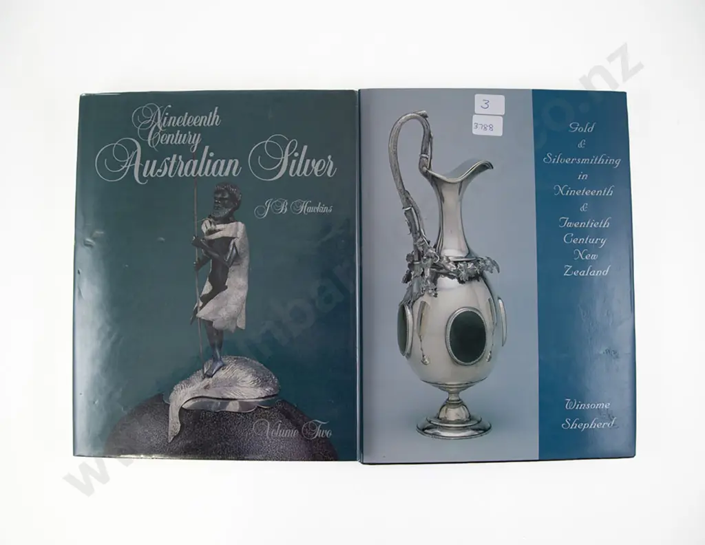 Two New Zealand & Australian Silver Reference Books Image 1++
