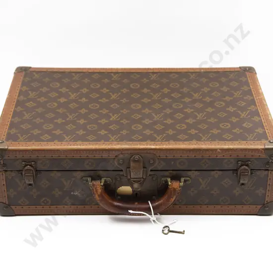 A Rare Vintage Louis Vuitton Suitcase Circa 1920-30s