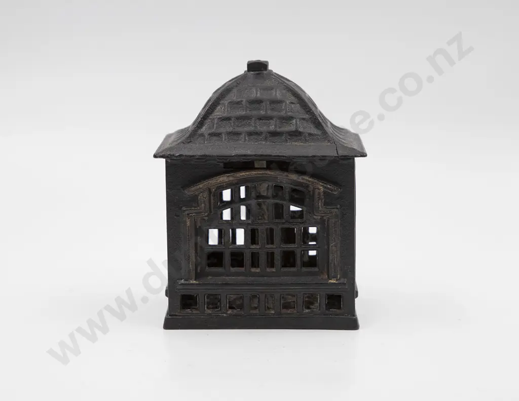 Antique Cast Iron Homes Savings Bank Image 1++