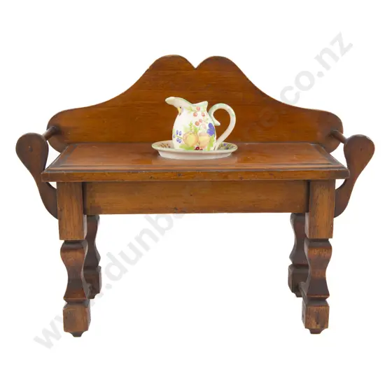 Miniature NZ Colonial Kauri Washstand
