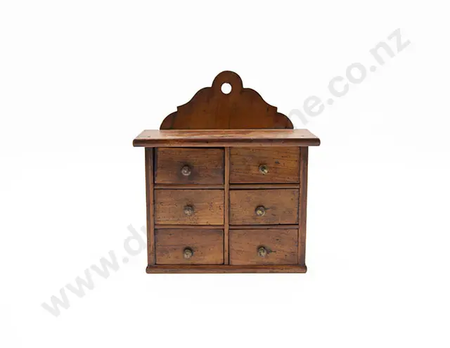 Victorian Mahogany Spice Drawers Image 1++