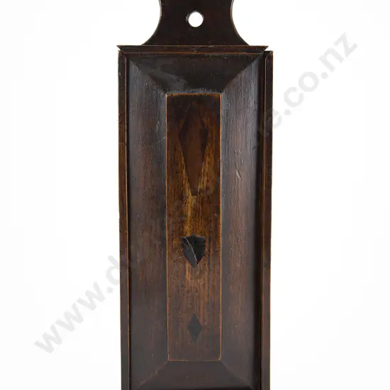 Late C18th Oak Candle Box