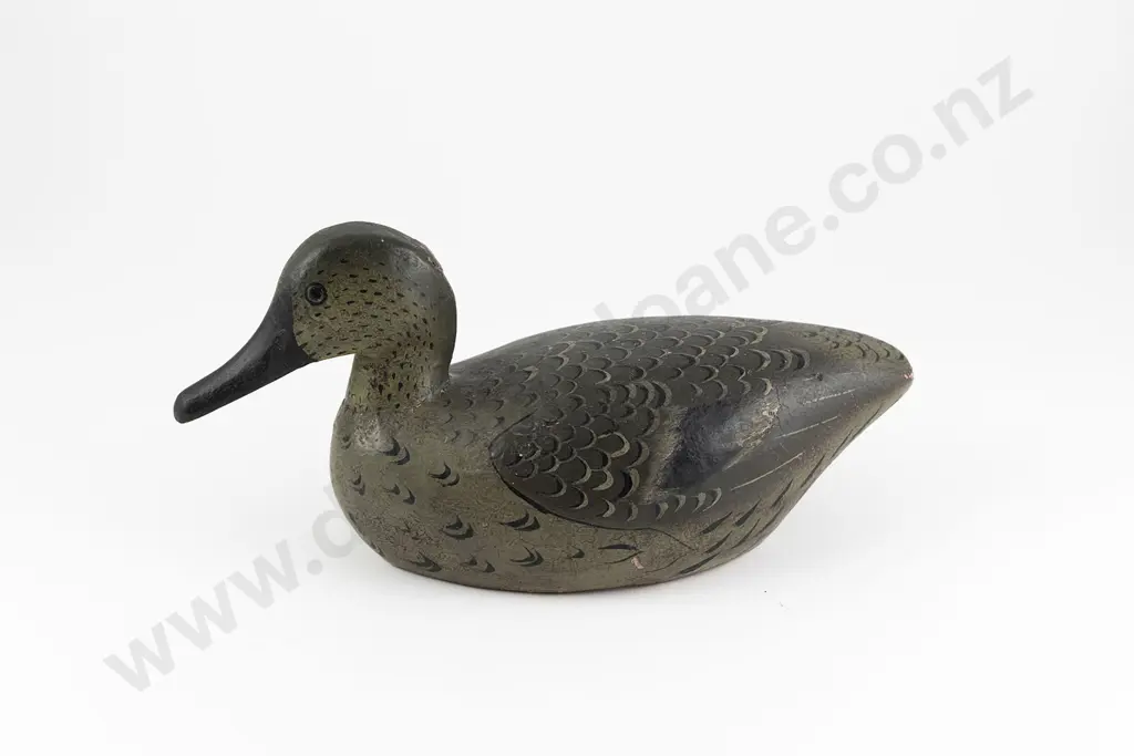 Victorian Painted Decoy Image 1++