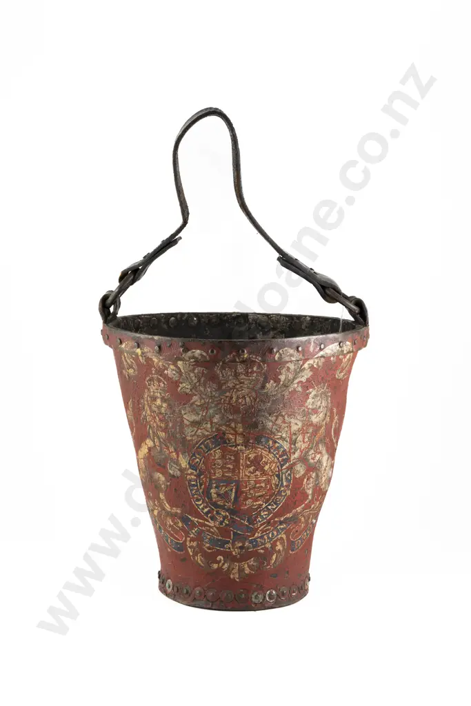 Victorian Leather Fire Bucket Image 1++