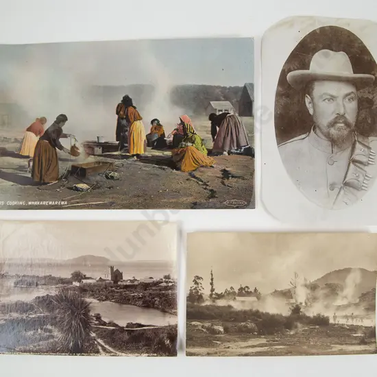 Small Collection Of Vintage Maori & Other Photos & Postcards
