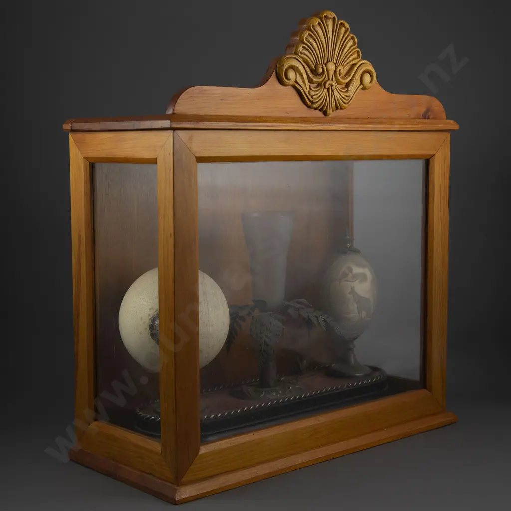 Australian Ostrich & Emu Egg Epergne Display Image 1++