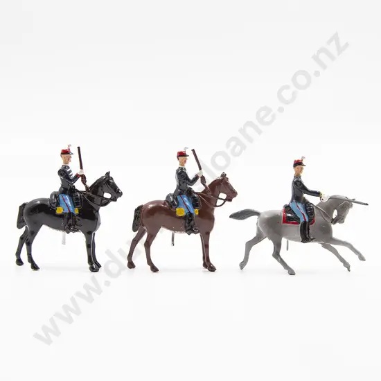 Boxed Britains Set No. 190 2me Regiment Chasseurs a Cheval 7pces