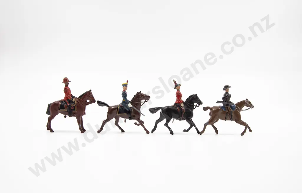 Boxed Britains Set No201 General Staff Officers 4pces Image 1++