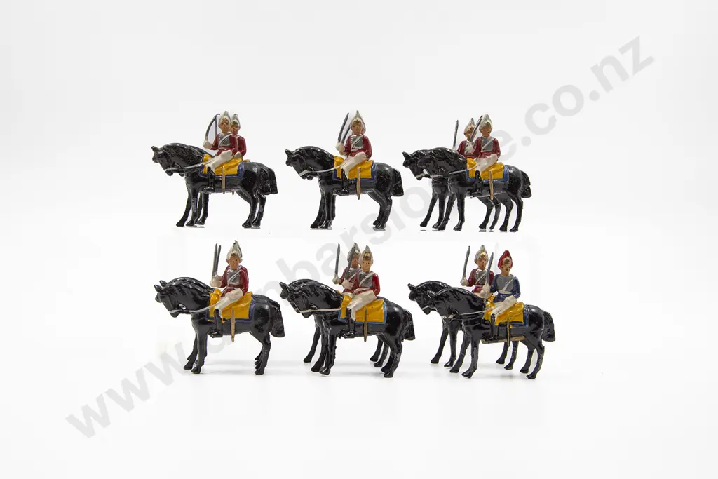 Part Retail Card Box of Charbens House Hold Cavalry Life Guards 13pces Image 1++