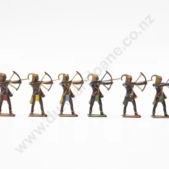 Britains Togoland Warriors 6pces