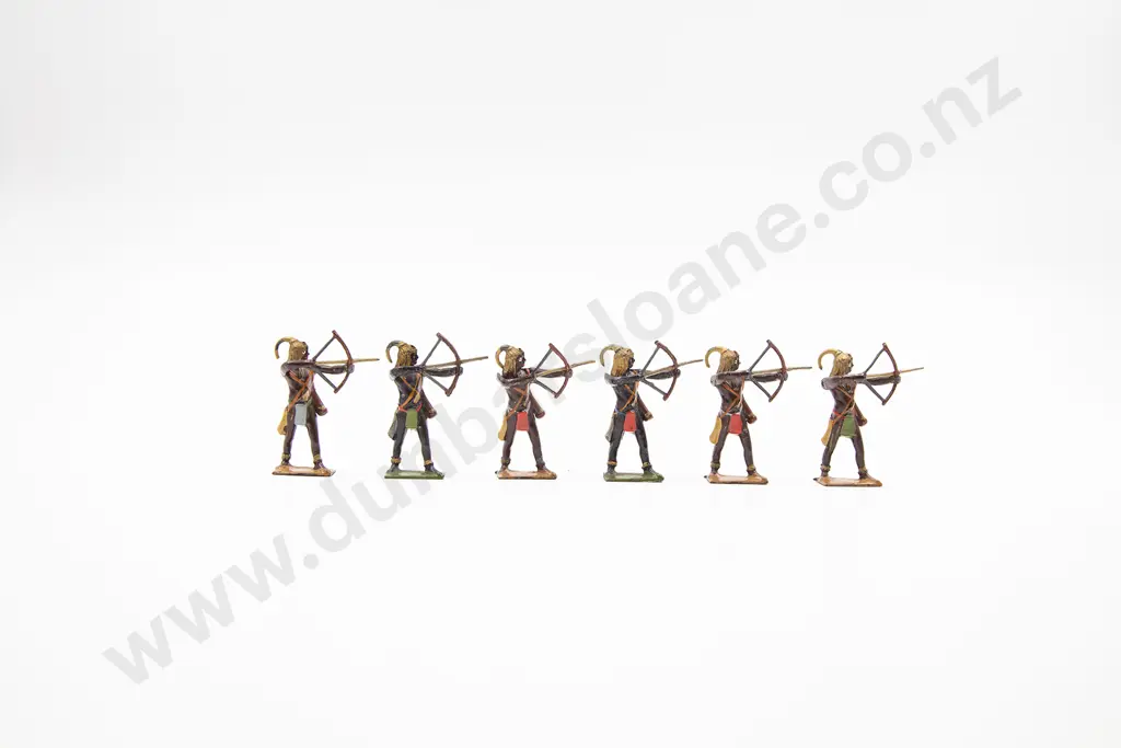 Britains Togoland Warriors 6pces Image 1++