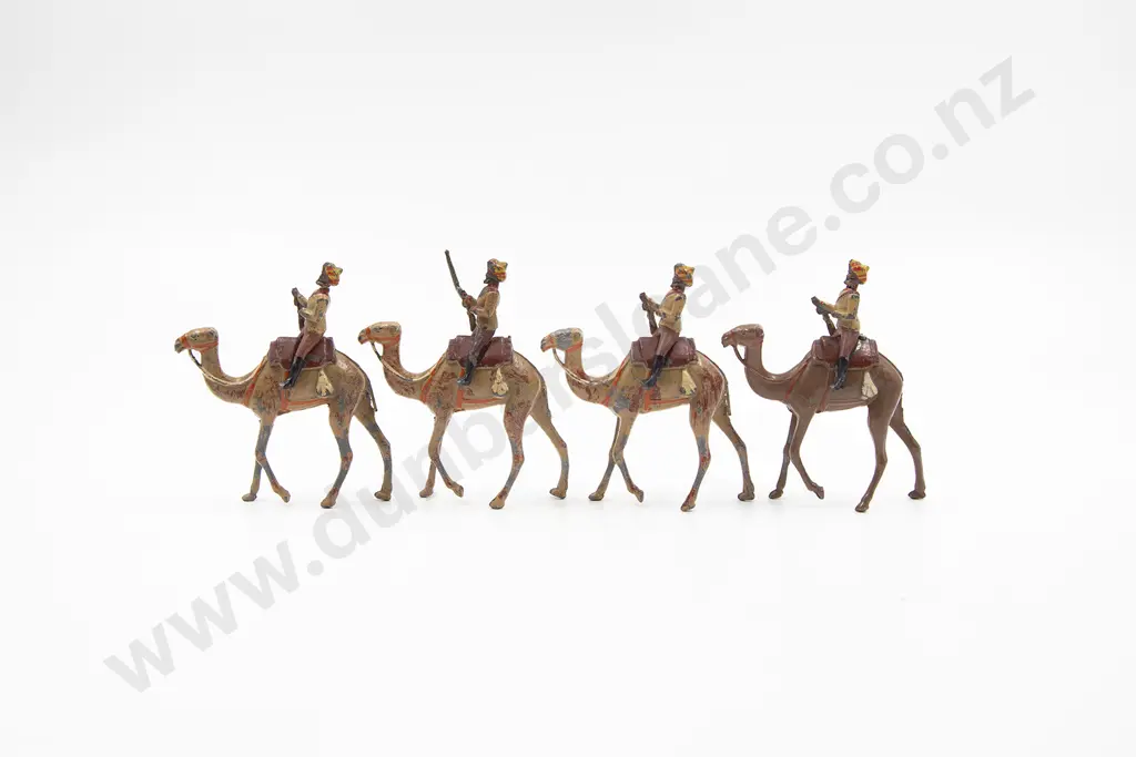 Britains Egyptian Camel Corps 4pces Image 1++