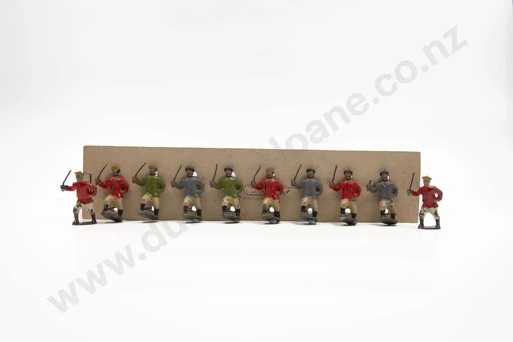 Britains Chinese Infantry 10pces Image 1++