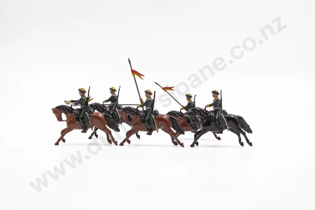 Britains Armies of the World Native Lancers 5pces regiment unidentified Image 1++