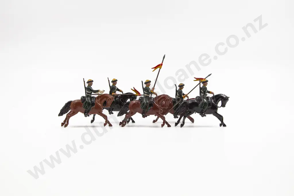 Britains Armies of the World Native Lancers 5pces regiment unidentified Image 1++
