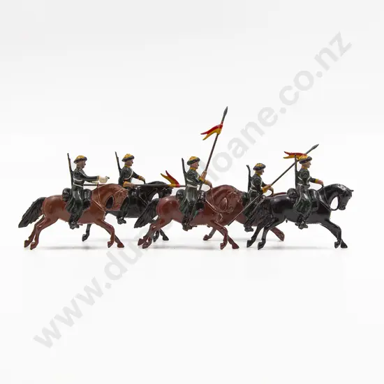 Britains Armies of the World Native Lancers 5pces regiment unidentified