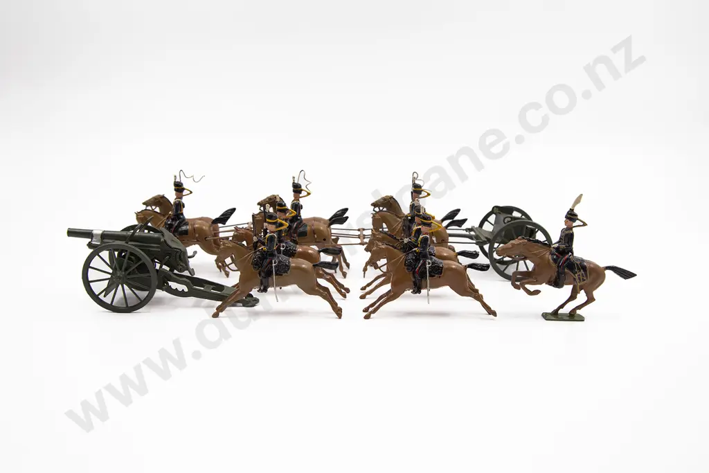 Britains Royal Horse Artillery at the Gallop 12pces Image 1++