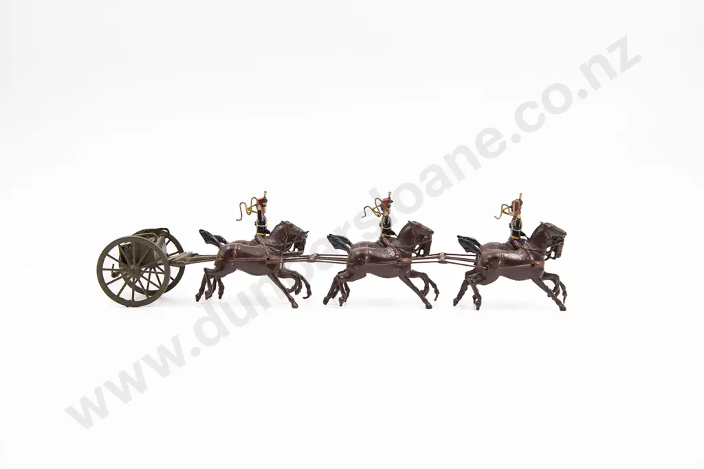 Britains Royal Horse Artillery at the Gallop 13pces Image 1++
