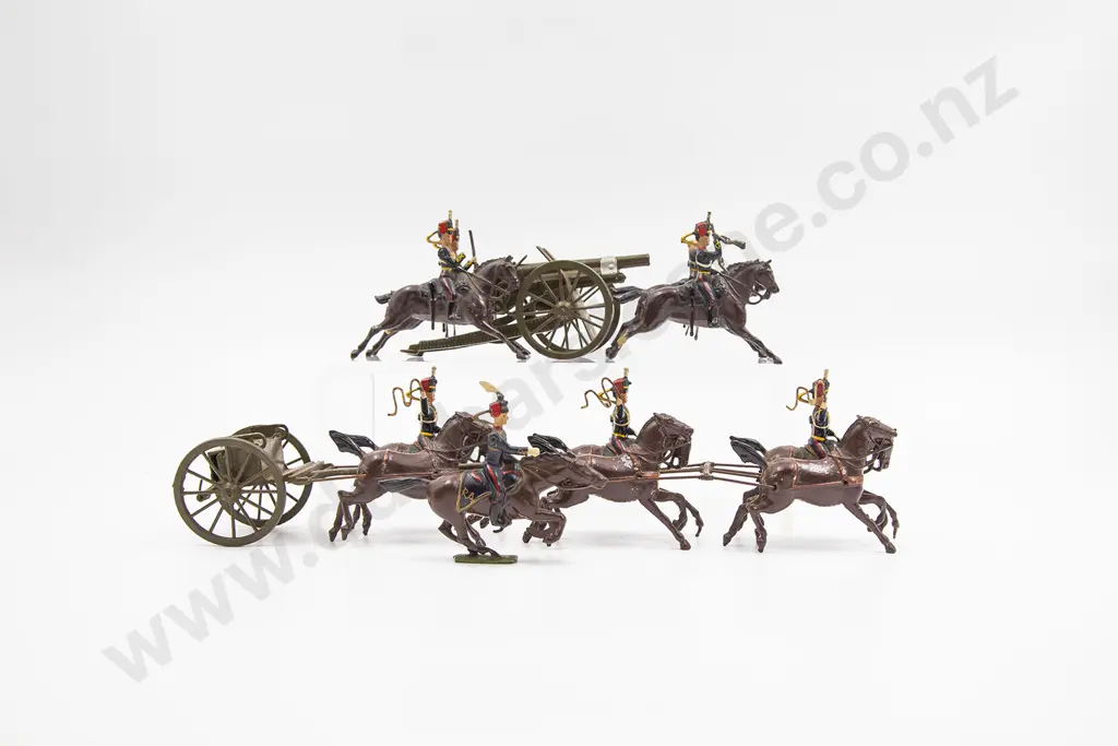 Britains Royal Horse Artillery at the Gallop 13pces Image 1++