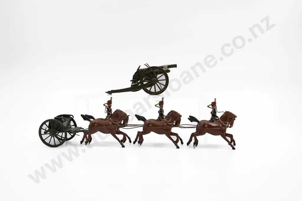Britains Royal Horse Artillery at the Gallop 8pces Image 1++