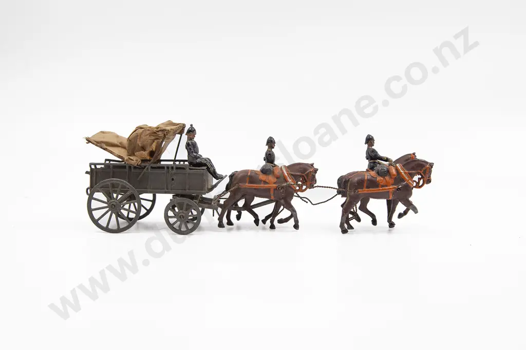 Britains Set Royal Army Service Wagon x2 Image 1++
