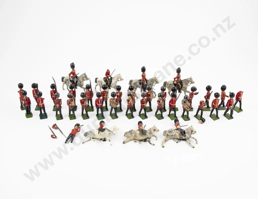 Britains Scots Guards with Band and Greys 35pces Image 1++