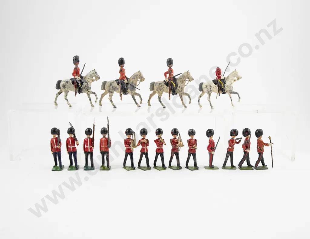 Britains Scots Guards with Band and Greys 35pces Image 1++