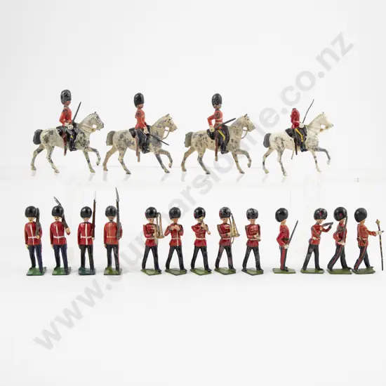 Britains Scots Guards with Band and Greys 35pces