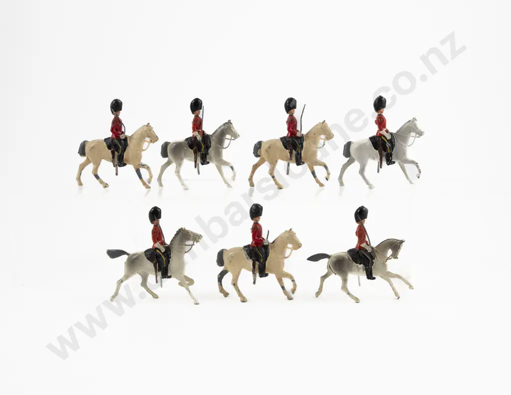 Britains Mounted Scots Greys 7pces Image 1++